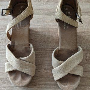 Toms Espadrille Wedges